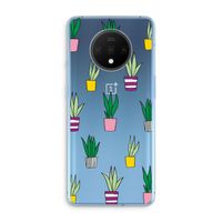 Sanseveria: OnePlus 7T Transparant Hoesje Sanseveria: OnePlus 7T Transparant Hoesje
