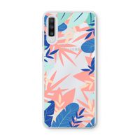 Tropisch: Samsung Galaxy A70 Transparant Hoesje