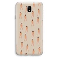 You're so golden: Samsung Galaxy J7 (2017) Transparant Hoesje
