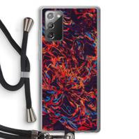 Lucifer: Samsung Galaxy Note 20 / Note 20 5G Transparant Hoesje met koord - thumbnail