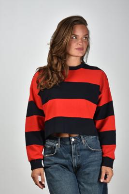 JOHNY sweater Derek red/navy