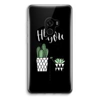 Hey you cactus: Xiaomi Mi Mix 2 Transparant Hoesje
