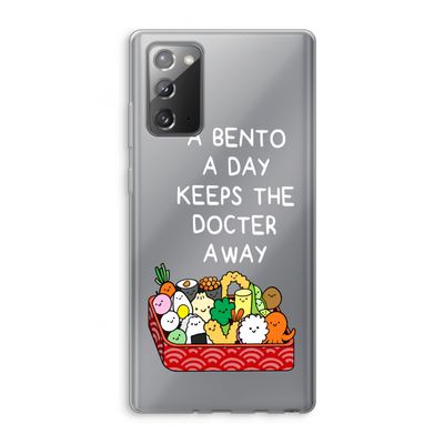 Bento a day: Samsung Galaxy Note 20 / Note 20 5G Transparant Hoesje
