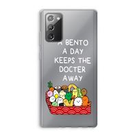 Bento a day: Samsung Galaxy Note 20 / Note 20 5G Transparant Hoesje