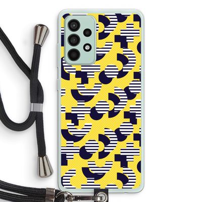 8-bit N°3: Samsung Galaxy A52s 5G Transparant Hoesje met koord
