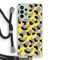 8-bit N°3: Samsung Galaxy A52s 5G Transparant Hoesje met koord