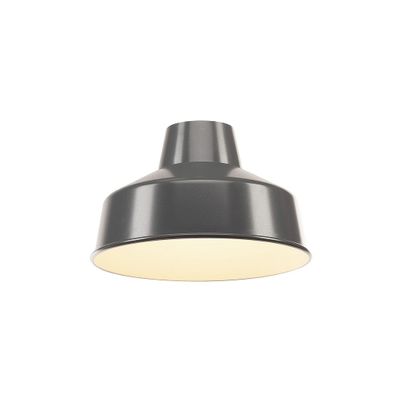 SLV Mix & Match Fenda aluminium lampenkap Ø 40cm grijs/wit 156095