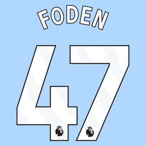 Foden 47 (Officiële Premier League Bedrukking)