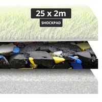 PTessentials Shockpad op rol 25 x 2 meter - 1 cm dikte - thumbnail