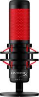HyperX QuadCast PC-microfoon Statief Zendmethode:Kabelgebonden Voet USB, Microfoon (3.5 mm jackplug) Kabelgebonden Zwart/rood