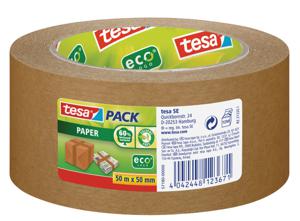 tesa PAPER 57180-00000-02 Pakband tesapack ecoLogo Bruin (l x b) 50 m x 50 mm 1 stuk(s)