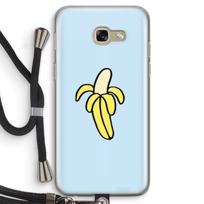 Banana: Samsung Galaxy A5 (2017) Transparant Hoesje met koord