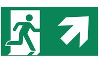 TEC Pictogram-F man trap op Rechts enkelzijdig