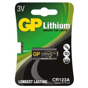 GP Batteries Lithium CR123A Wegwerpbatterij