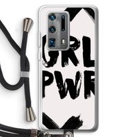 Girl Power #2: Huawei P40 Pro Plus Transparant Hoesje met koord