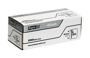 Rapid Nagels Type 8 Gegalvaniseerd, Box 5000st Lengte 45mm