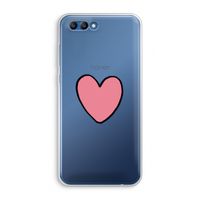 Hartje: Honor 10 Transparant Hoesje