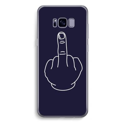 F**k U: Samsung Galaxy S8 Plus Transparant Hoesje