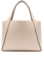 Stella McCartney sac cabas logo orné de clous - Tons neutres - thumbnail