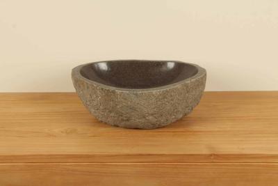 Wasbak riviersteen RM030316, 44x35x15 cm