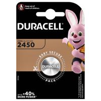 Batterij Duracell knoopcel 1xCR2450 lithium Ø24mm 3V-540mAh