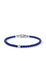 David Yurman bracelet Spiritual Beads Evil Eye en argent sterling serti de spahirs et de lapis - Bleu