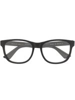Gucci Eyewear lunettes de vue à monture carrée - Noir