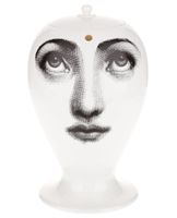 Fornasetti vase imprimé “L'ape al naso” - Blanc