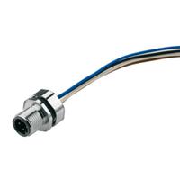 Weidmüller 1814900000 Sensor/actuator steekconnector M12 Aantal polen: 5 Stekker, inbouw 1 stuk(s)