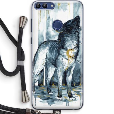 Bleeding Soul: Huawei P Smart (2018) Transparant Hoesje met koord