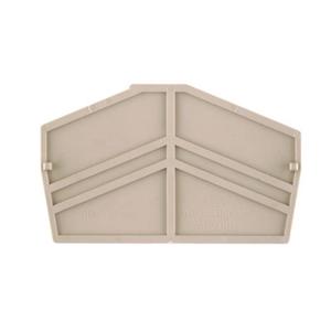 Weidmüller 1770400000-50 Afsluitplaat Beige 50 stuk(s)