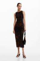 Oosters midijurk - BROWN - XS