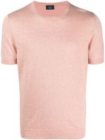 Barba t-shirt à bords nervurés - Rose