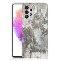 Samsung Galaxy A73 5G | TPU | Siliconen hoesje | Beton Print