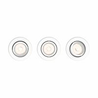 Philips Set Richtbare inbouwspotEnneper (3x) - 5018331PN