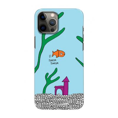 Aquarium: Volledig geprint iPhone 12 Hoesje