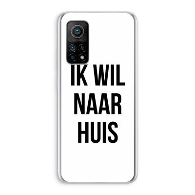 Ik wil naar huis: Xiaomi Mi 10T 5G Transparant Hoesje