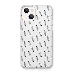 Pluimen: iPhone 13 mini Transparant Hoesje