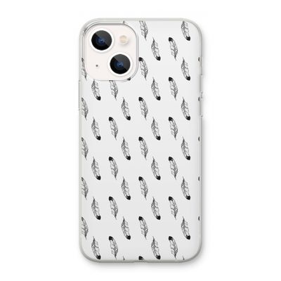 Pluimen: iPhone 13 mini Transparant Hoesje