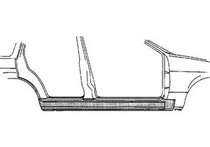 PLAATWERKDEEL Dorpel R 4 DEUREN 0640104