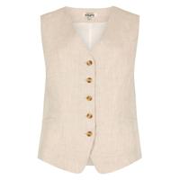 Dames Gilet Killaloe Oatmeal
