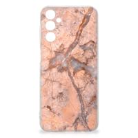 Samsung Galaxy M14 | TPU | Siliconen hoesje | Marmer Oranje