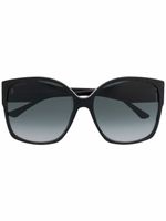 Jimmy Choo Eyewear lunettes de soleil à monture oversize - Noir