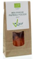 Vitiv Paprika poeder zoet bio 50 Gram