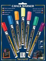 Krijtstift securit sma-100 rond 1-2mm ass