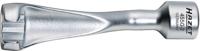 HAZET Injectieleidingsleutel 4550-2 · 1/2 inch (12,5 mm) vierkant hol · Buitentwaalfkant profiel · SW 19 mm