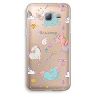 Fantasiewereld: Samsung Galaxy J3 (2016) Transparant Hoesje