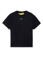 Off-White Kids t-shirt Arrow Rainbow en coton - Noir