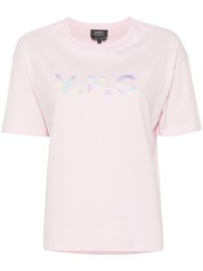 A.P.C. t-shirt Ana - Rose