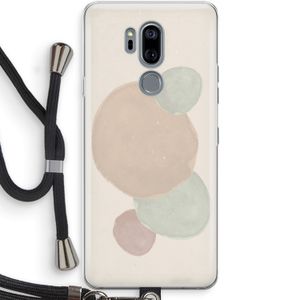 Geo #9: LG G7 Thinq Transparant Hoesje met koord
